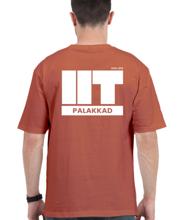 IIT Palakkad Oversized T-Shirt – Dark Edition | Unisex Cotton Tee