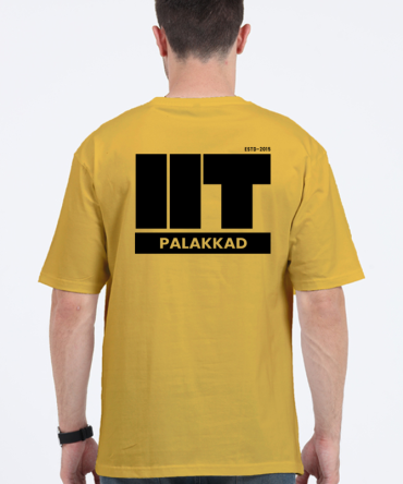 IIT Palakkad Oversized T-Shirt – Light Edition | Unisex Cotton Tee