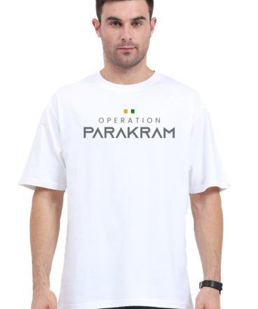 Operation Parakram Oversized T-Shirt – Indian Armed Forces Tribute