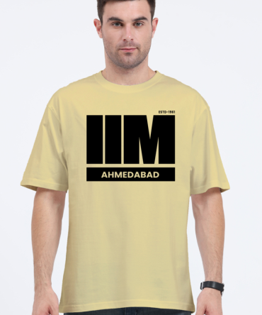IIM Ahmedabad T-Shirt – Light Edition | Premium Unisex Campus Wear