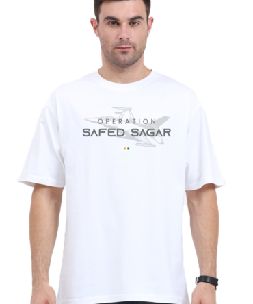Operation Safed Sagar Oversized T-Shirt – Indian Air Force Kargil Tribute