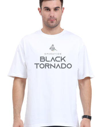 Operation Black Tornado Oversized T-Shirt | Tribute to NSG Heroes