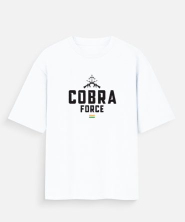 Oversized Cobra Force T-Shirt | Elite Commando Premium Tee