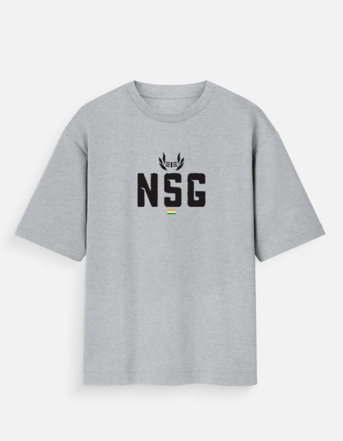 Oversized NSG T-Shirt | National Security Guard Premium Tee