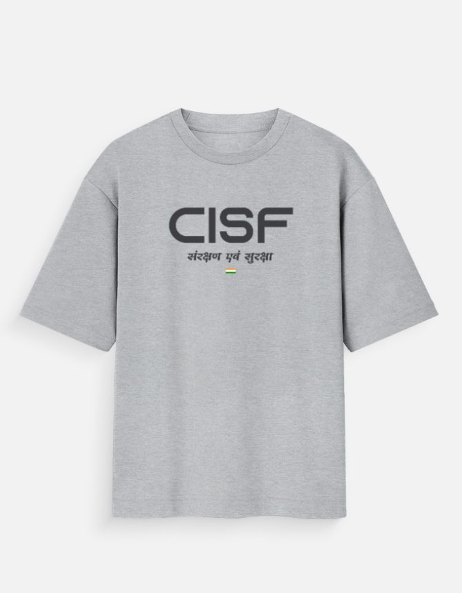 CISF Oversized T-Shirt | Premium Cotton - Image 3