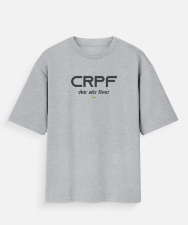 CRPF Oversized T-Shirt | Premium Cotton Tee