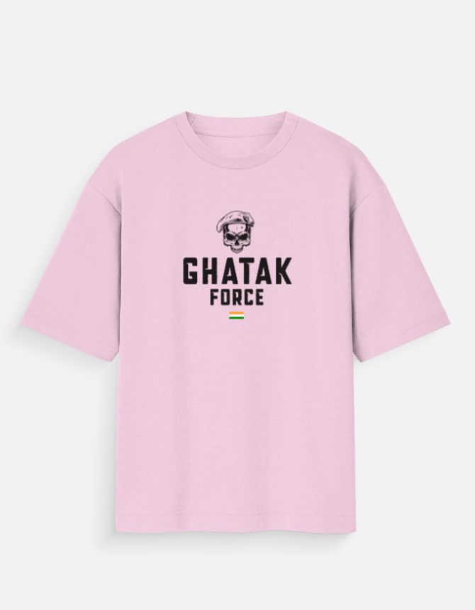 Oversized Ghatak Force T-Shirt | Army Premium Tee - Image 3