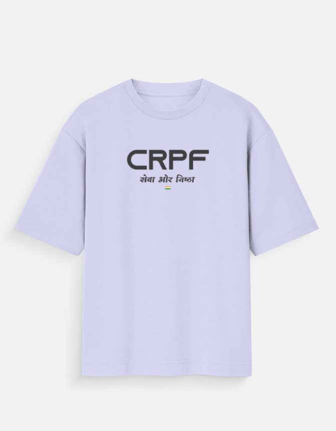 CRPF Oversized T-Shirt | Premium Cotton Tee - Image 2