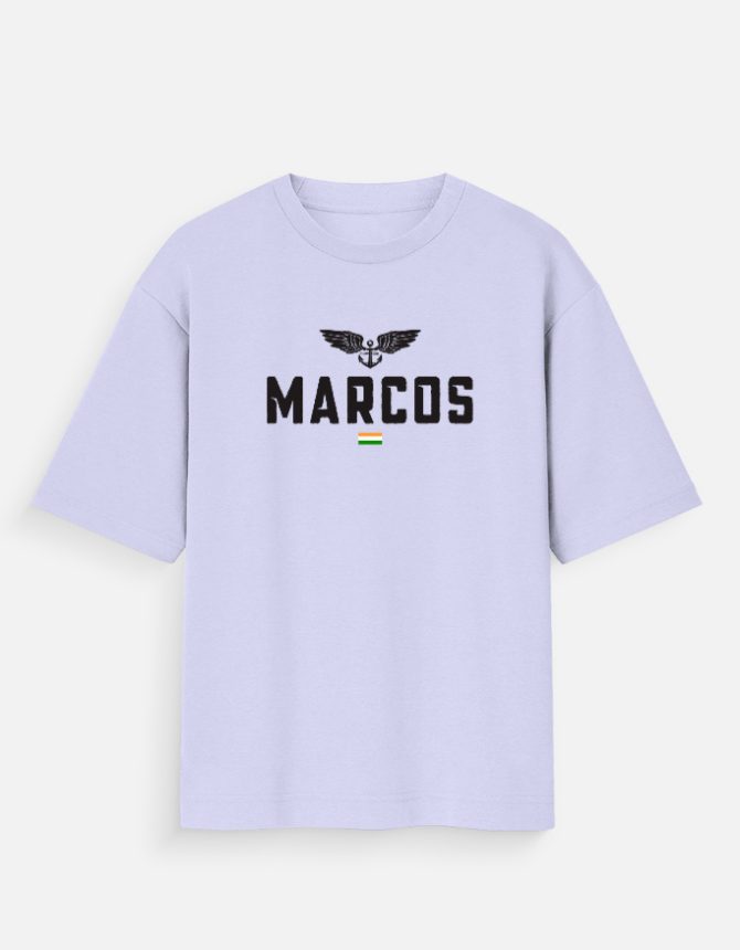 Marcos Oversized T-Shirt | Indian Navy Marine Commandos Premium Tee - Image 4