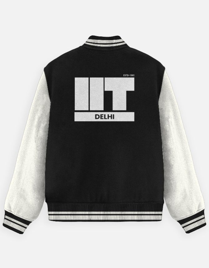 IIT Delhi Varsity Jacket | Premium Winter Wear for Men & Women