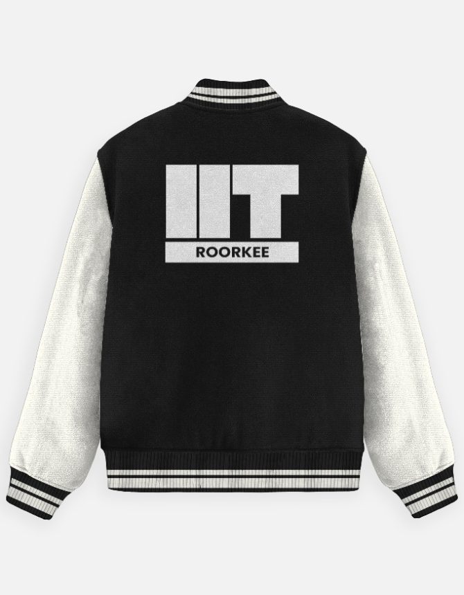 IIT Roorkee Varsity Jacket – Premium IIT Wear for Men Women
