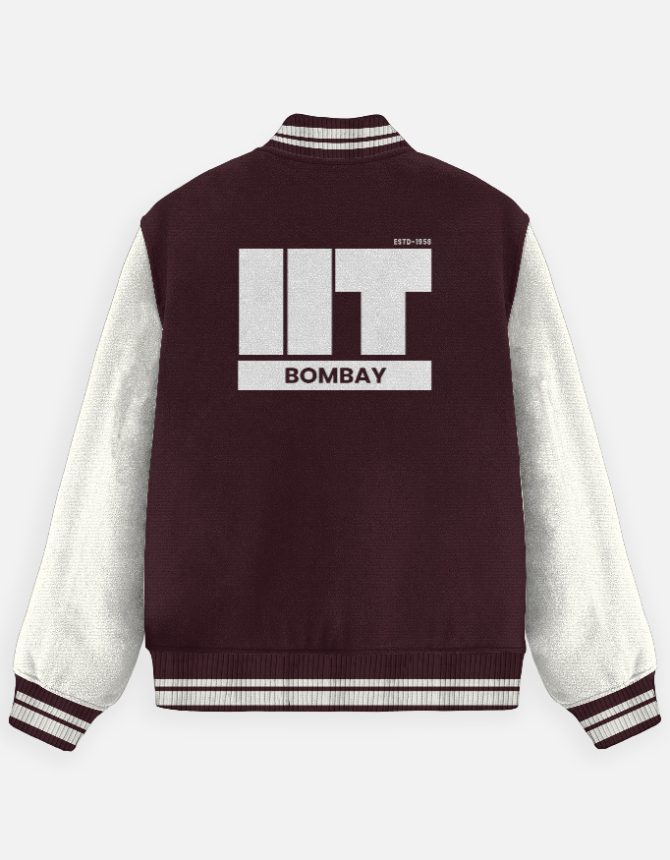 IIT Bombay Varsity Jacket | Premium Quality Campus Wear