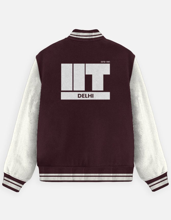 IIT Delhi Varsity Jacket | Premium Winter Wear for Men & Women