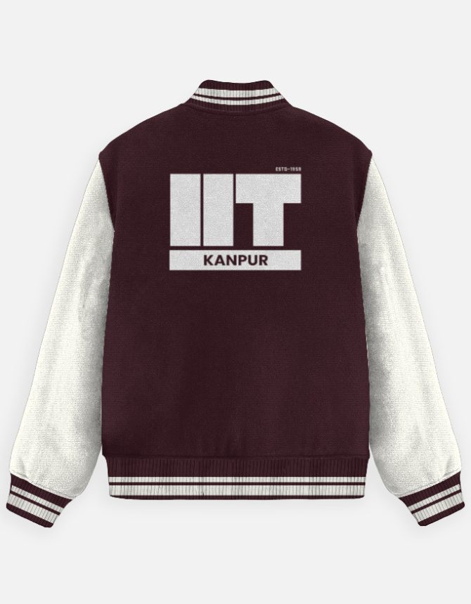 IIT Kanpur Varsity Jacket for Men & Women | Winter IIT Edition